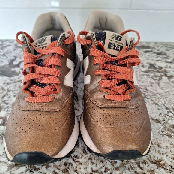 New Balance 574 Gradient Encap Copper Size 7.5 - Picture 1 of 11